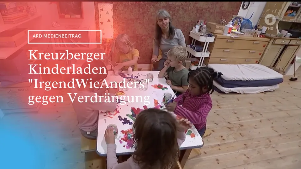 ARD Medienbeitrag IrgendWieAnders wehrt sich gegen Verdrängung